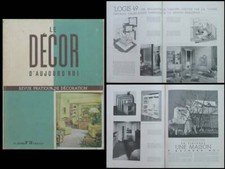 DECOR D'AUJOURD'HUI N°50 1949 GASCOIN, VILLA MAIREA AALTO, ROYERE, PAPIER PEINT