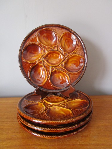 Assiettes huîtres - 4,