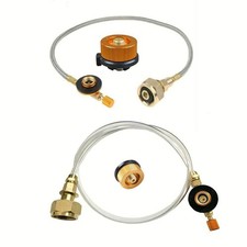 Adaptateur de recharge de bouteille de gaz portable pour camping et activités d