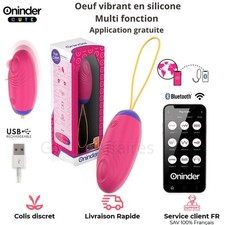 Oeuf vibrant multi fonction - oeuf,