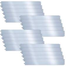 VOUNOT Lot de 20 Bordure de jardin en métal galvanisé flexible 100x18cm