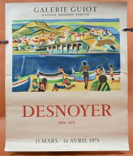 Affiche galerie guiot paris - galerie,