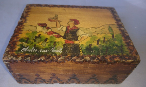 Ancienne boite souvenir arles - boite,