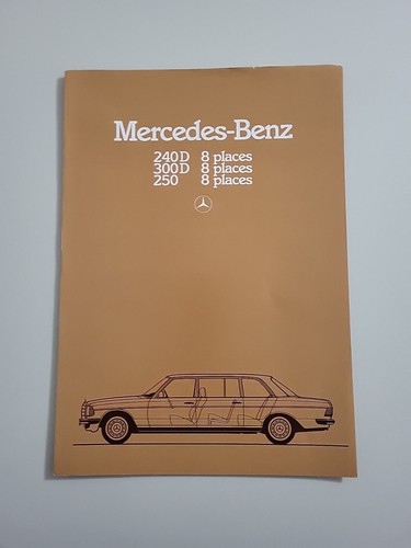 Catalogue mercedes benz - mercedes, 240d