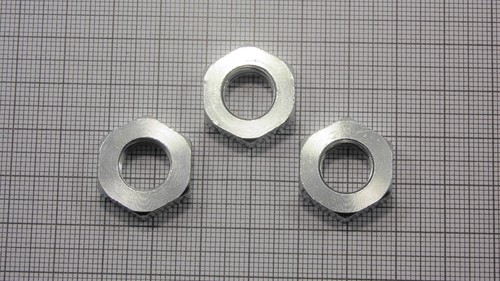 Mère m11x1 écrou plat - plat, 6mm