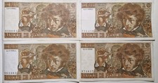 4 Billets 10 Francs Berlioz Différentes Dates