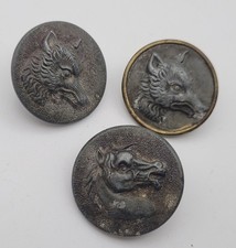 ​Lot 3 Boutons de Vénerie