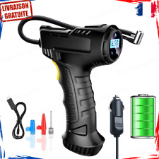 Gonfleur Pneu de Voiture Moto Compresseur d'Air Portable Rechargeable Sans Fil