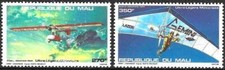 Timbres Aviation ULM Mali PA487/488 ** (70491EL)