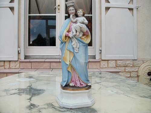 Ancienne statue religieuse - statue,