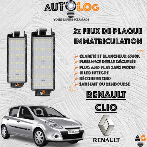 Feux de plaque - ✳️, 2x