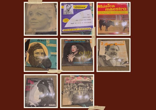 Important lot disques