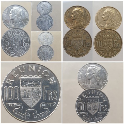 Reunion franc 1948 1973 - reunion,