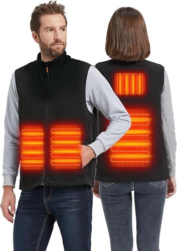 Gilet chauffant polaire - chauffant, en
