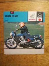 Fiche Moto Motorcycle Card 12