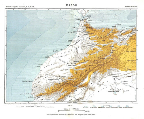 Maroc carte - (, ma