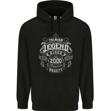 Hoodie Premium Légende 25e Anniversaire 2000 Hommes 80% Coton