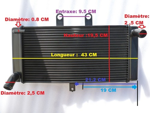 Radiateur gsxf 650 - radiateur,