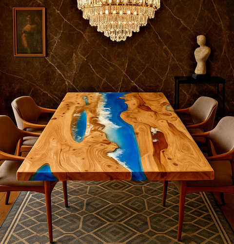 Table manger rivière - table,