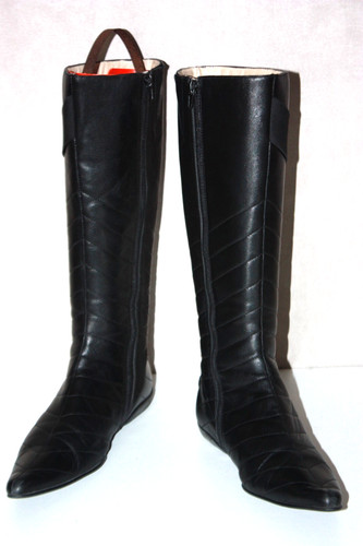 Minelli bottes pointues cuir - bottes,