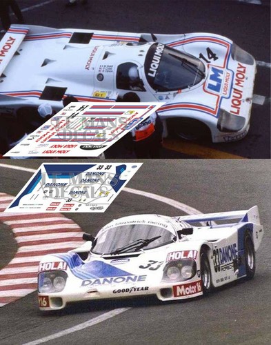 Decals porsche 956c - decals,