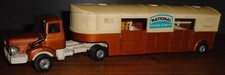1/50 CORGI MAJOR CAMION BERLIET SEMI REMORQUE horse box no dinky toys CIJ