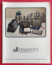 Publicité de presse: Bagagerie  sac luxe DIAMANT'S