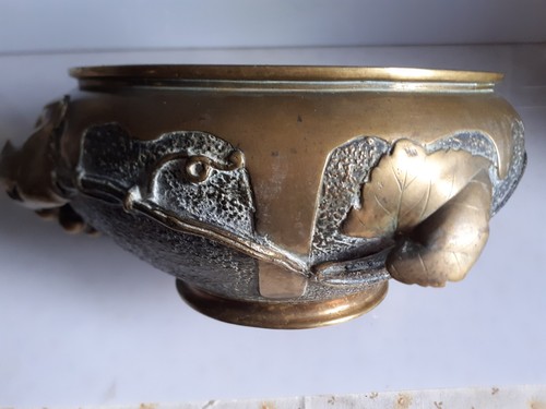 Ancienne jardinière bronze - ancienne,