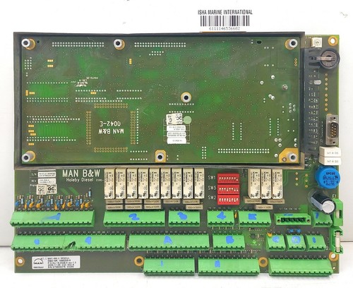 Homme 0042 carte pcb - b&w,