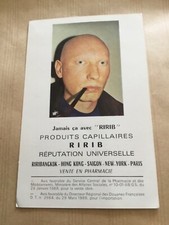 Carte publicitaire PRODUITS CAPILLAIRES RIRIB PARIS