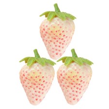  3 Pcs Fruits Artificiel Fausses Fraises Accessoire De Simulation