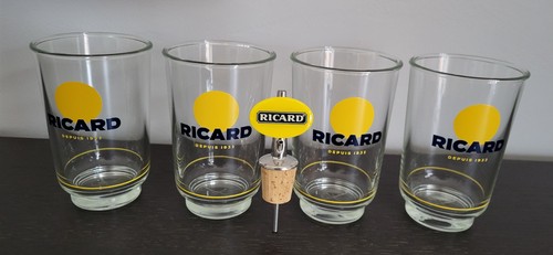 Lot verres ricard - 6,