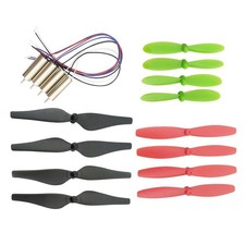 8520 7.4v moteurs sans balais brushed set 8.5x20mm + hélice 71/65 / 55mm cw ccw