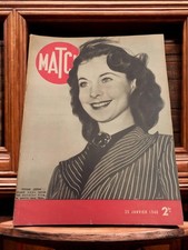 Paris Match 1940 magazine