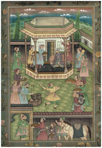 Main peinture miniature - main,