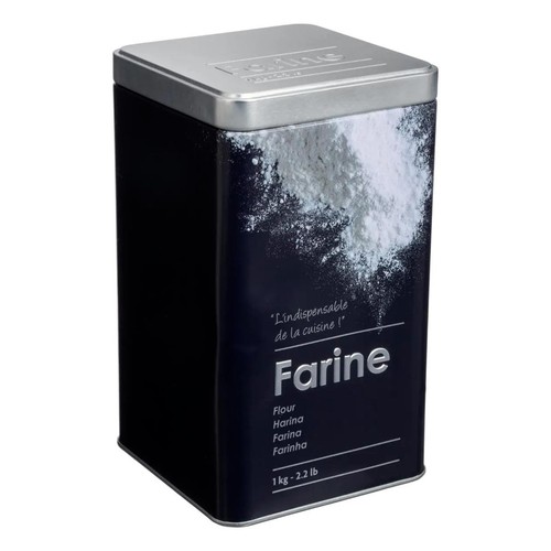 Boîte farine relief ii - boîte,