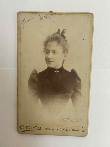 Ancienne photo cdv - cdv,