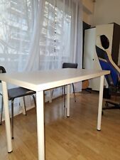 Bureau blanc en bois 100x60cm