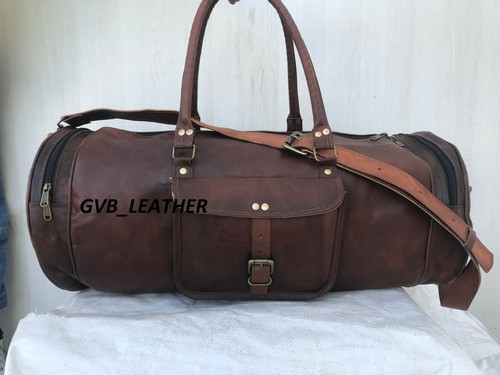Sac voyage cuir - en,
