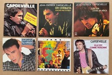 CAPDEVIELLE Lot x 6 SP 45 Solitude/Oh Chiquita/C'est dur../Halloween/Jane/Elle..