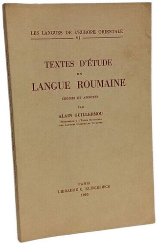 Textes étude langue - d'étude, en