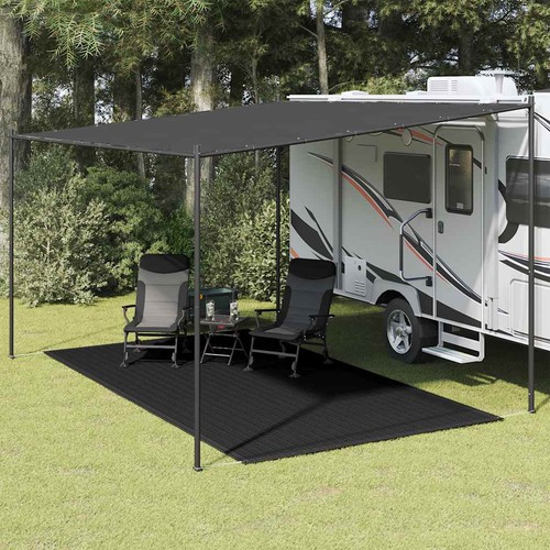 Tapis tente 250x450 noir - de, cm
