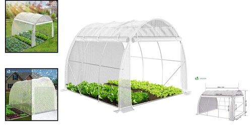Serre tunnel jardin - jardin,