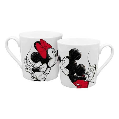 Mug mickey minnie kiss - minnie, sketch