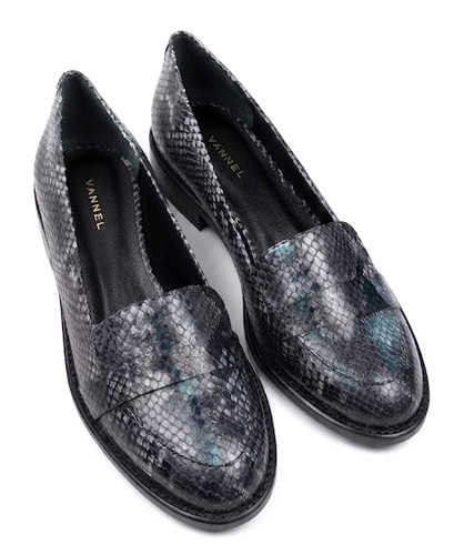 Mocassins imprimés peau - mocassins, de