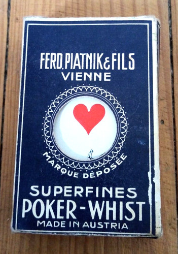 1920 ancien jeu de cartes - ancien,
