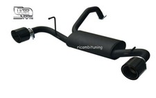 Fiat 500 595 Abarth Échappement Sportif ULTER V2 Terminaux Carbone 100mm Legal