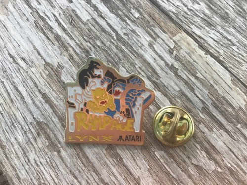 Pins atari lynx rampage signe - atari,