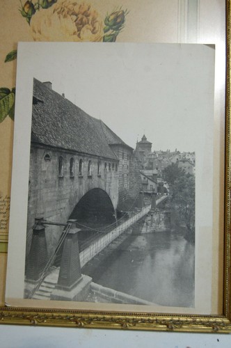 Ancienne photo nuremberg pont - ancienne,