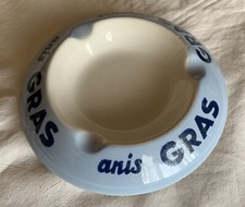 Cendrier publicitaire Anis Gras Export, Moulin des Loups Orchies France, D. 11cm